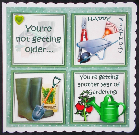 8x8 Another year of gardening mini kit by Linda Short