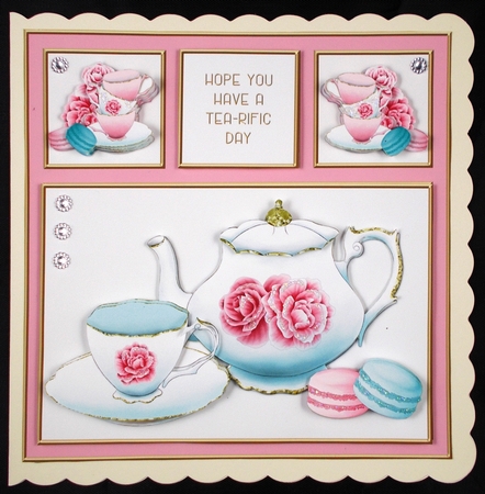 Hope You Have A Tea-rific Day! (Card #2) by Linda Short
