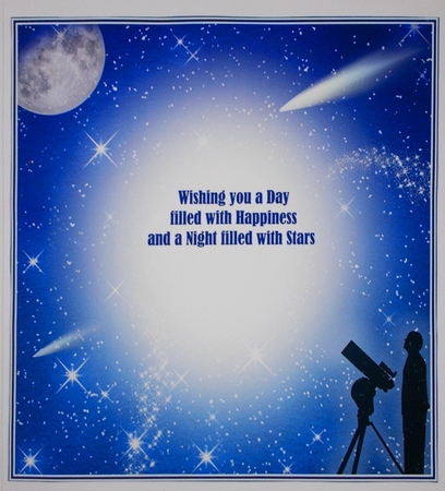 The Astronomer Blank Insert by Linda Short