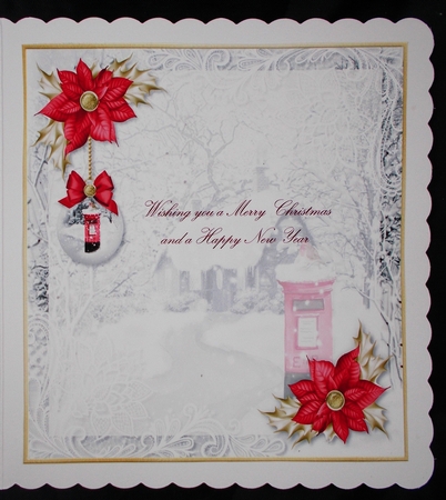 Framed a Touch of Red Christmas Bumper Kit by Linda Short