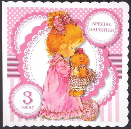 Birthday Girl Teddy by Linda Short