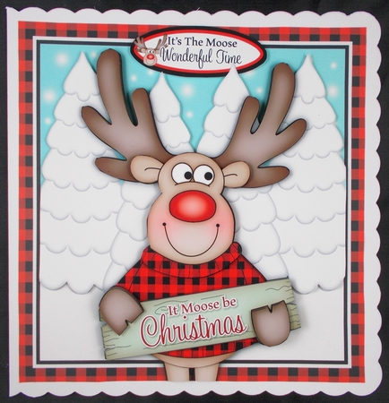 It Moose Be Christmas Mini Kit by Linda Short
