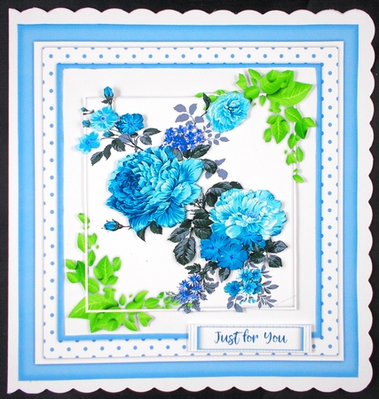 Beautiful Blue Sherbert Roses  by Linda Short