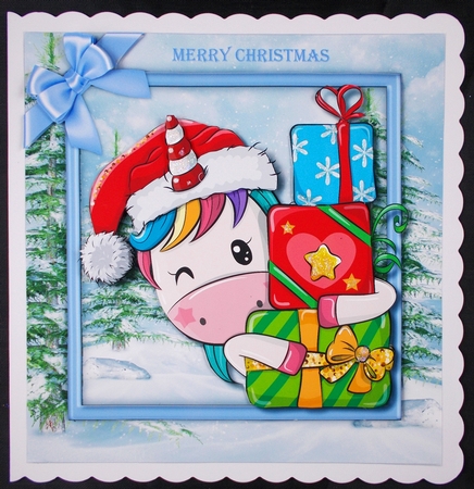 Unicorns Christmas Presents  by Linda Short