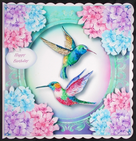 Beautiful Humming Birds by Linda Short