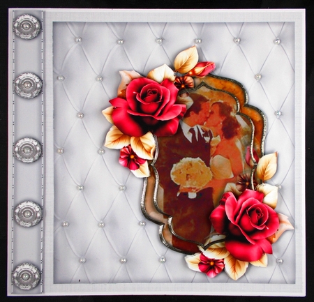 Wedding Album Card - 40th Anniversary by Linda Short