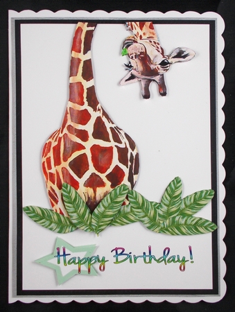 Cheeky Giraffe Birthday by Linda Short