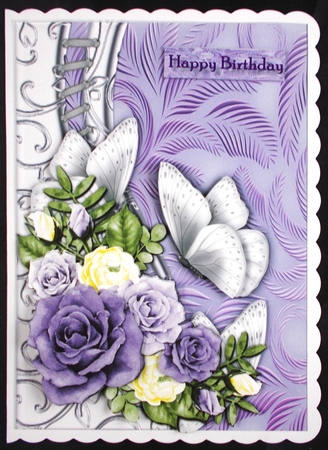 Pretty Roses A5 by Linda Short