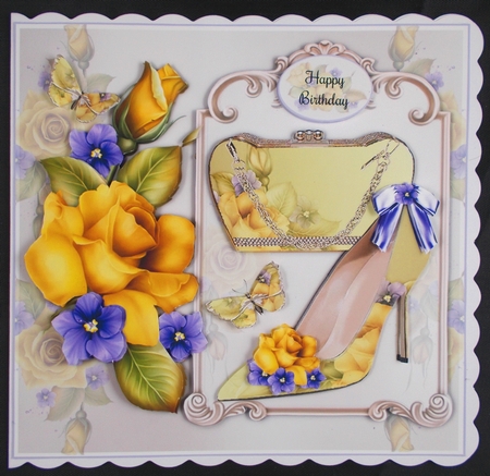 The Yellow Rose Mini Page Kit by Linda Short