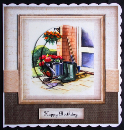 Male card  Garden by Linda Short