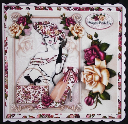 Fashion Silhouette Handbag & Shoe Mini Page Kit by Linda Short