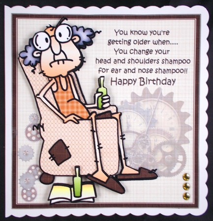 8x8 Gus and his shampoo mini kit by Linda Short