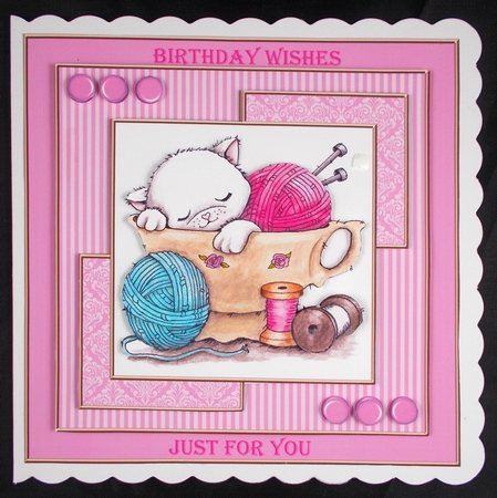 Cute Critters Card Topper #3 by Linda Short