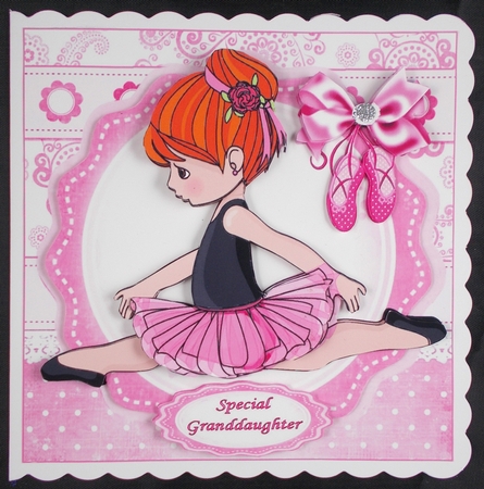 7x7 The young ballet dancer 1 mini kit by Linda Short