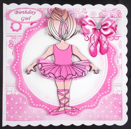7x7 The young ballet dancer 2 mini kit by Linda Short