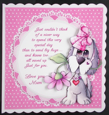7x7 hugs and kisses for mum by Linda Short