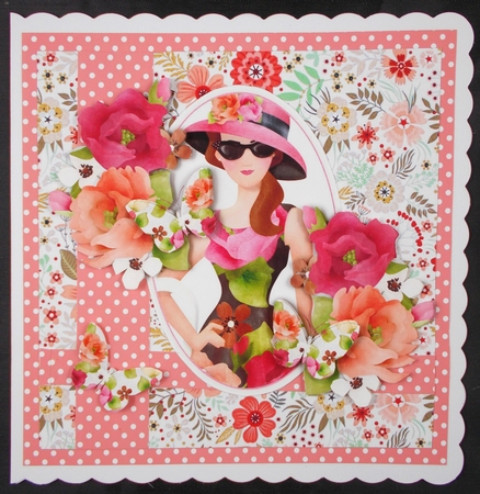 Beautiful Birthday Girl Tres Chic 2 by Linda Short