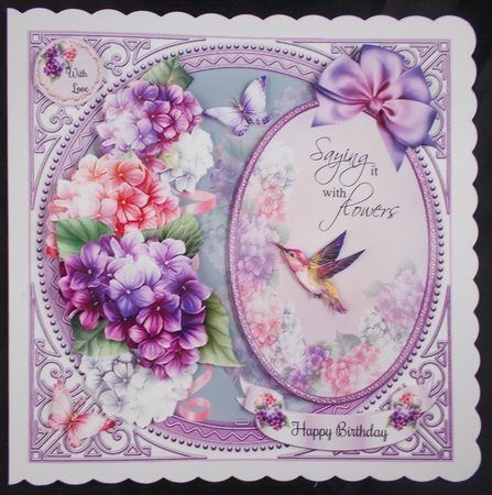 Saying It With Flowers Mini Page Kit by Linda Short