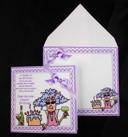8x8 Stella stays well for her birthday mini kit by Linda Short