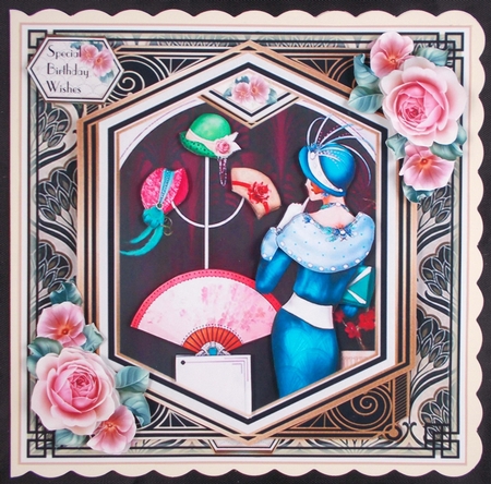 Art Deco Millinery Mini Page Kit by Linda Short