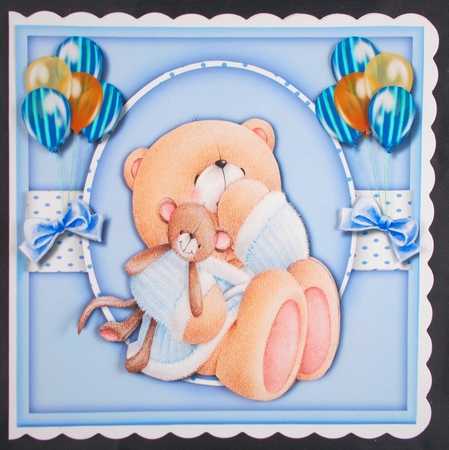 4, Cute Baby Card Fronts  by Linda Short