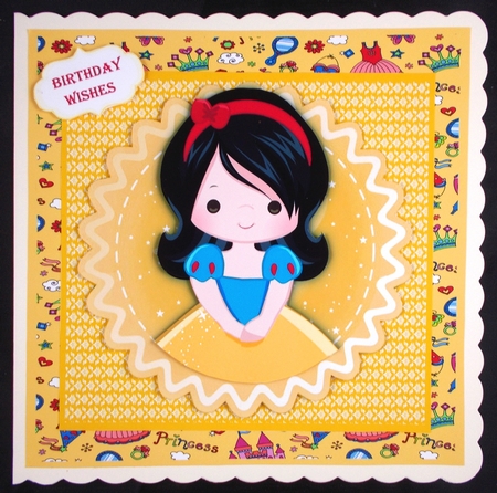 PRETTY PRINCESS A4 BACKGROUND KIT by Linda Short