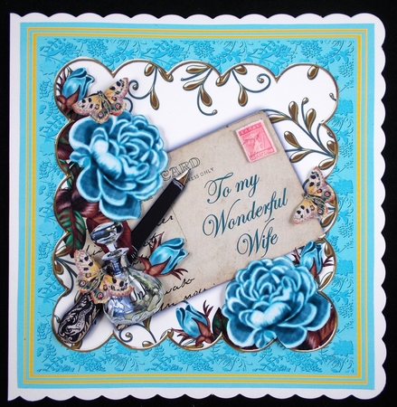 FLORAL NEUTRALS A4 BACKGROUND KIT by Linda Short