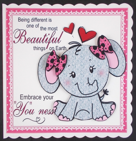 7x7 about being different mini kit by Linda Short