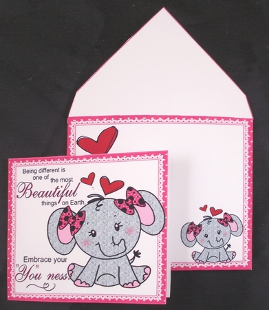7x7 about being different mini kit by Linda Short