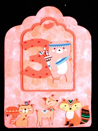 CUTE FOREST CREATURES NUMBERS by Linda Short