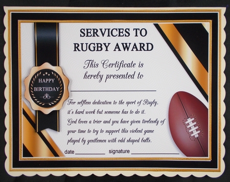 HUMOROUS SPORT A5 Quick Certificate Cards & Ages Bumper Kit by Linda Short