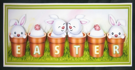 Easter bunnies  by Linda Short