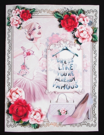 Dress Like Your Already Famous A5 Mini Page Kit by Linda Short