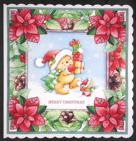 Christmas poinsettia by Linda Short
