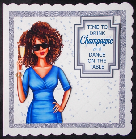 Drink Champagne by Linda Short