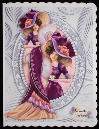 Beautiful Vintage Lady  3 by Linda Short