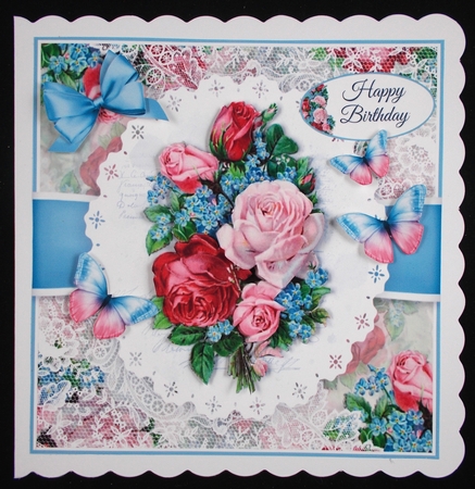 Vintage Floral 4 by Linda Short