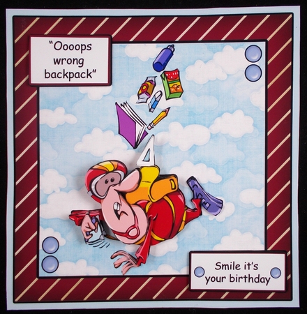 Ooops wrong backpack by Linda Short