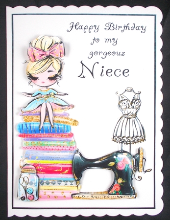 Gorgeous Niece Sewing Queen - Blonde by Linda Short