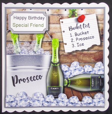 Prosecco Bucket List Birthday by Linda Short