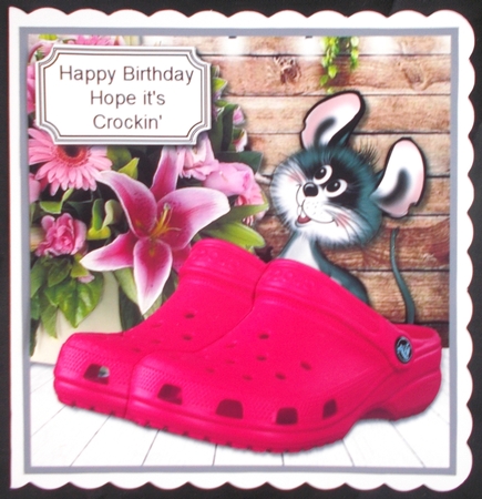Old enough to wear Crocs by Linda Short