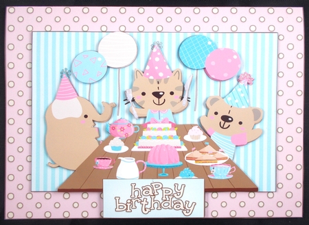 BIRTHDAY BUDDIES BUMPER KIT by Linda Short