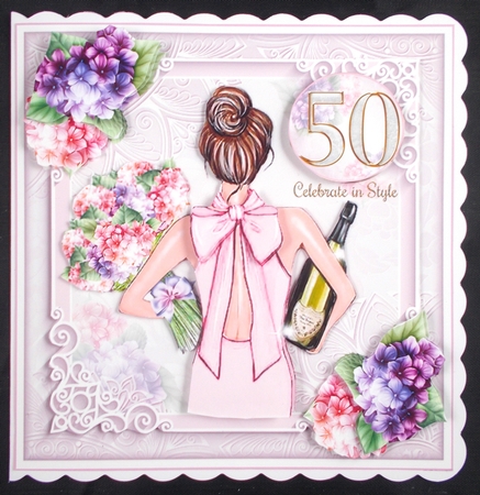 50th Birthday - Celebrate in Style Mini Page Kit by Linda Short