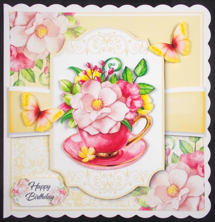 A Cup in Bloom 4 by Linda Short