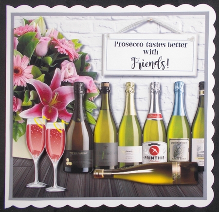 Prosecco tastes better with friends by Linda Short