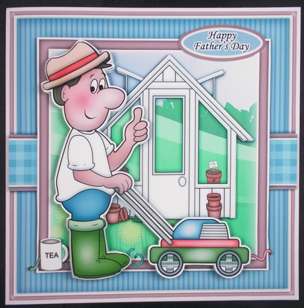 Gardening Dave 2 Mini Kit With Age Tags by Linda Short