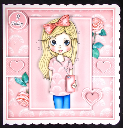 Rainbow Poppy Mini Kit With Ages 7 to 13 Yrs by Linda Short