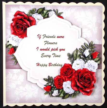 Bumperkit  6 Roses Toppers by Linda Short