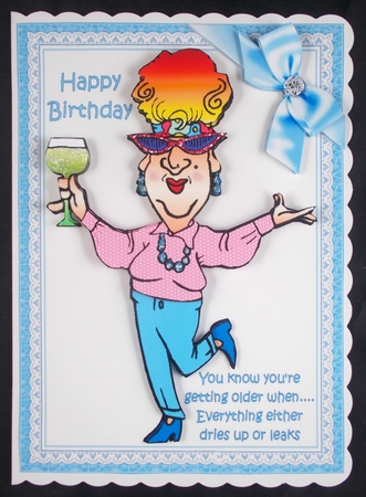 Edna about getting older mini kit by Linda Short