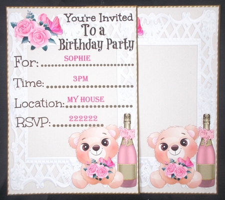 Birthday Bear by Linda Short
